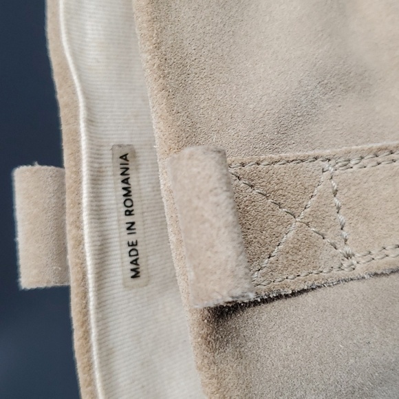 Sundance Leather Suede Western Ankle Boots EU 40 US 9-9.5 - Picture 10 of 13